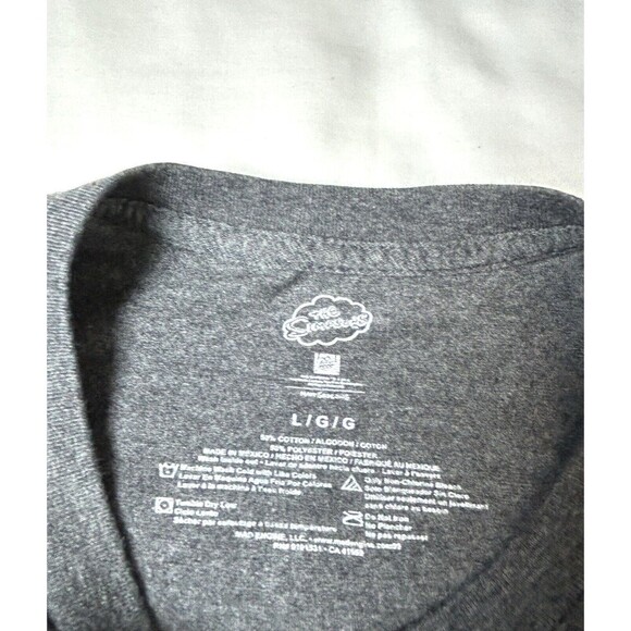 The Simpson's Krusty The Clown "Krusty Burger" T Shirt Grey Large SKU LRC2-0 - Picture 5 of 7